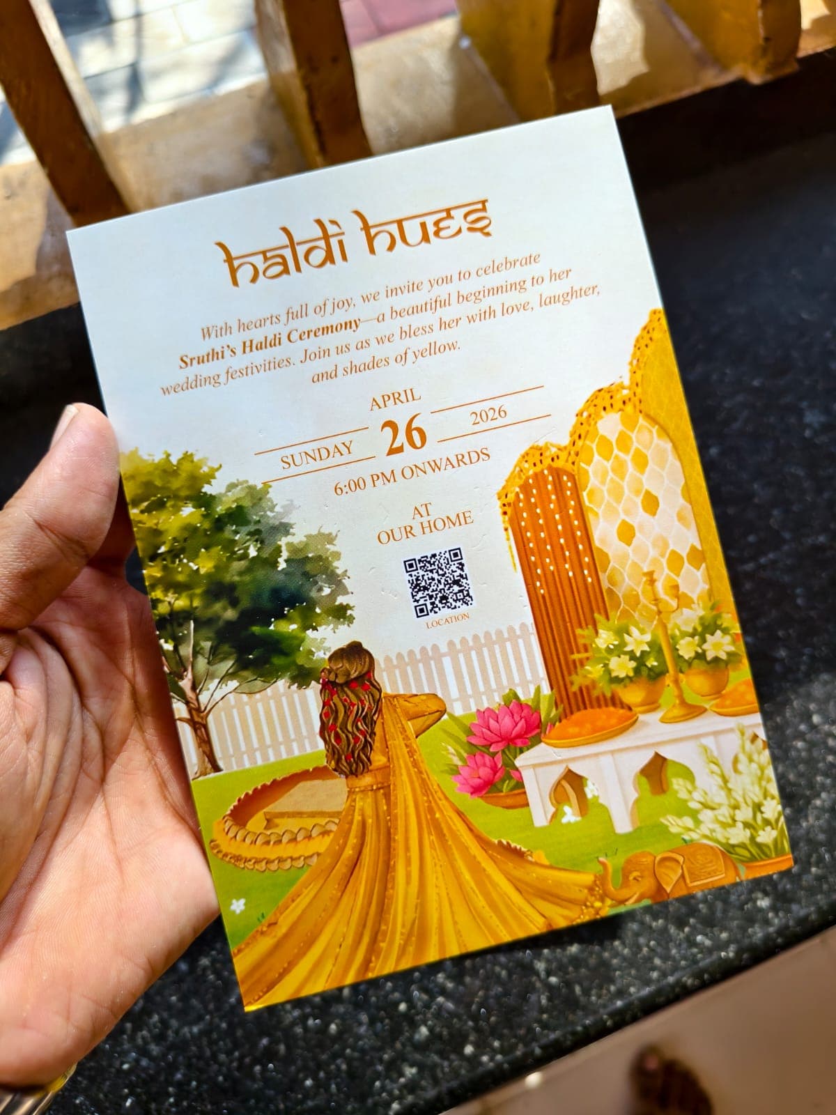 Haldi cards